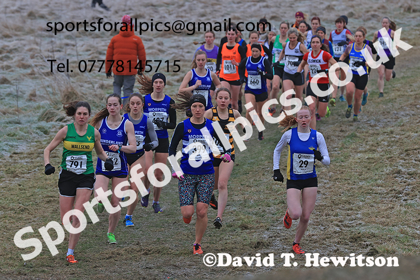 Senior womens 2025 Start Fitness NEHL, Wrekenton, Gateshead. Photo: David T. Hewitson/Sports for All Pics